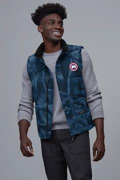 Chamarras Canada Goose Hombre México - Freestyle Chalecos Azules PB4256031